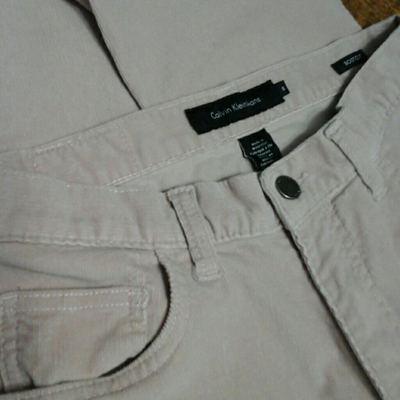 Mauve Corduroy Bootcut Jeans ~ EUC - Picture 3 of 3